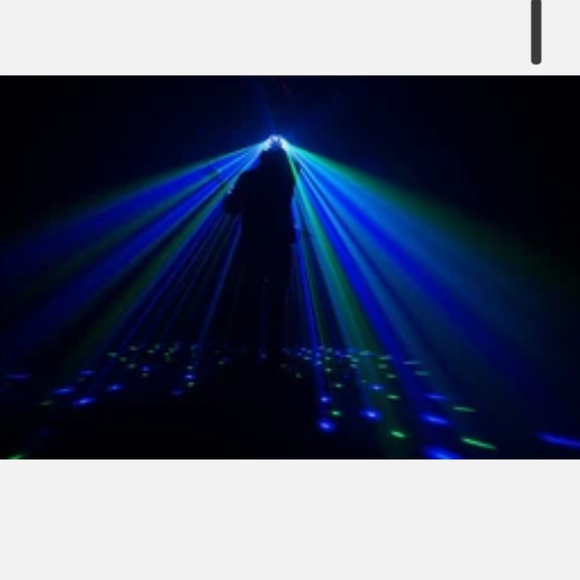 Black Octagonal LED DJ Light - Picture 7 of 8